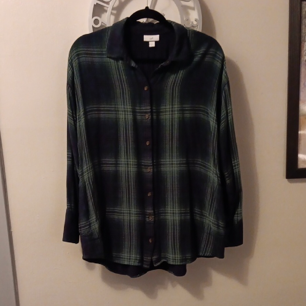 J.Jill Button Long Shirt